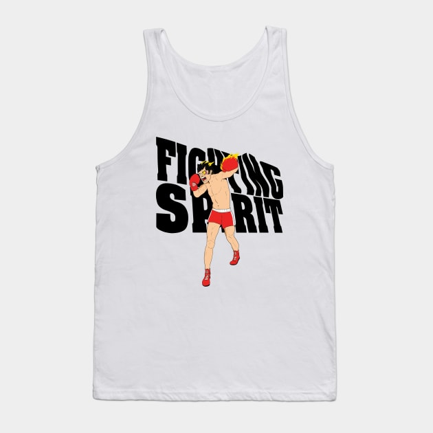 fighting spirit Tank Top by rafzombie